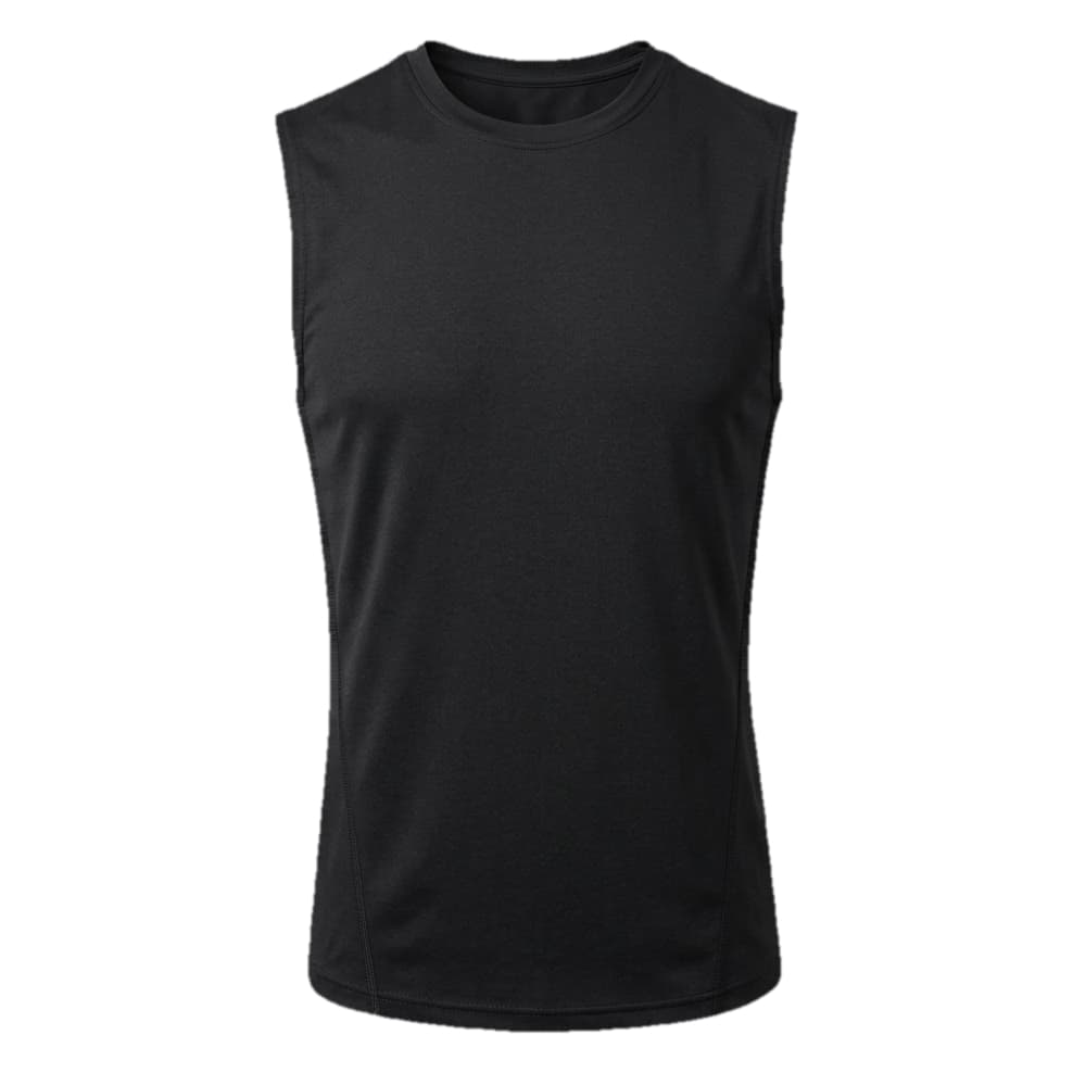 Ribbed Tank - Black